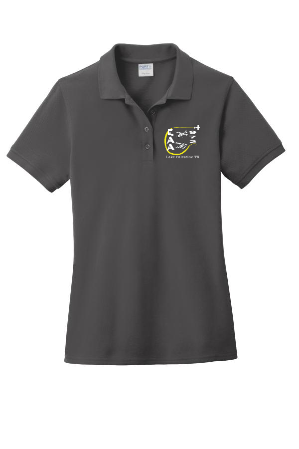 Port & Company Ladies Combed Ring Spun Pique Polo Embroidered Logo