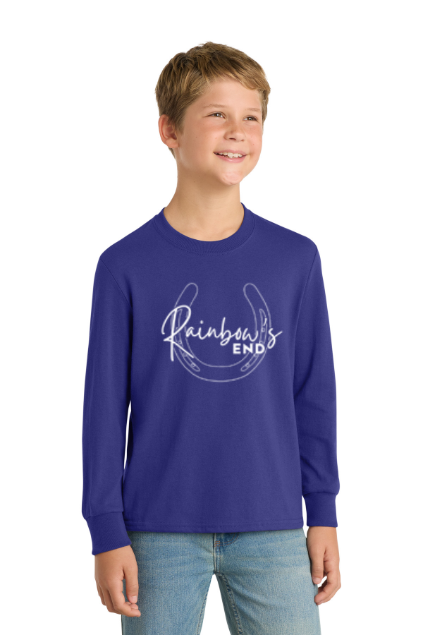 Port & Co Youth Long Sleeve Core Cotton Tee