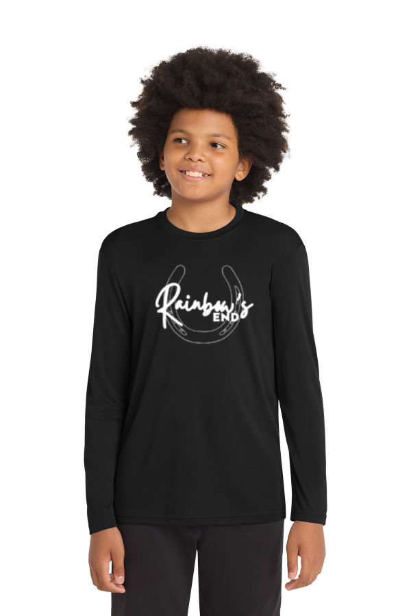 Youth Long Sleeve PosiCharge Competitor Tee