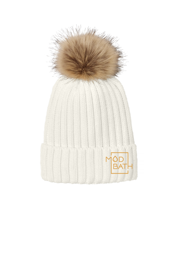 Faux Fur Pom Beanie C990