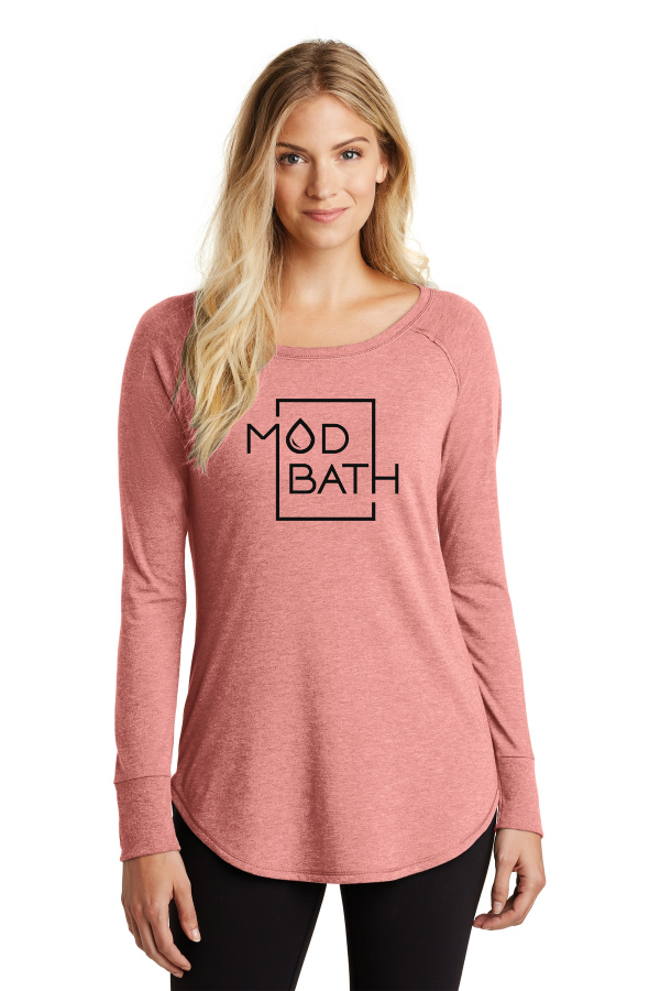 Women s Perfect Tri  Long Sleeve Tunic Tee