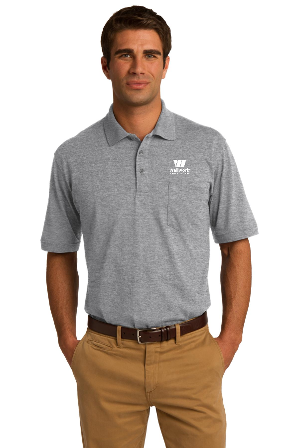 Port & Co Core Blend Jersey Knit Pocket Polo