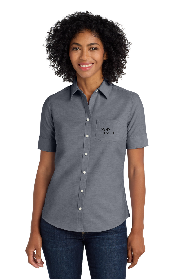 Women s Short Sleeve SuperPro Oxford Shirt