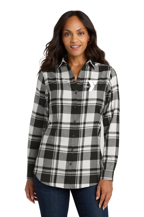 Women s Plaid Flannel Tunic