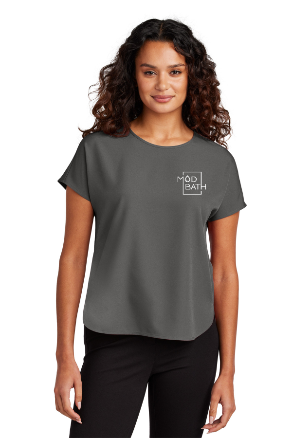 Mercer+Mettle Women s Stretch Crepe Crew MM2015