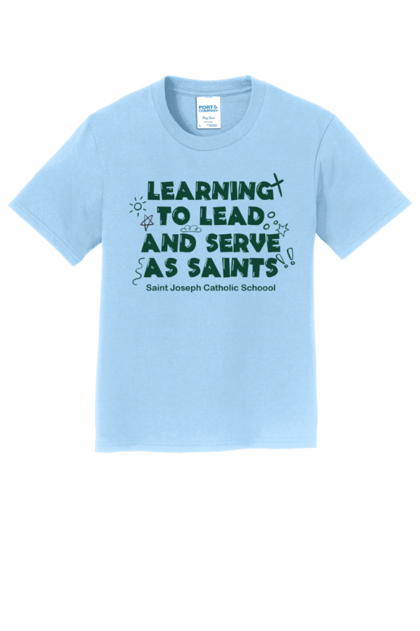 Learning to Lead and Serve Port & Co Youth Fan Favorite Tee