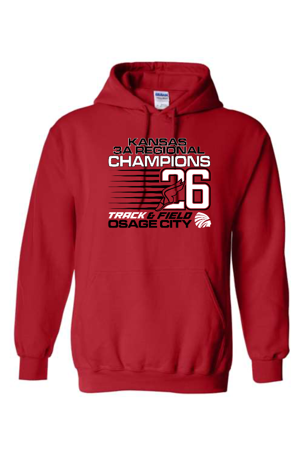 REGIONAL CHAMPS  Cotton Hooded Sweatshirt