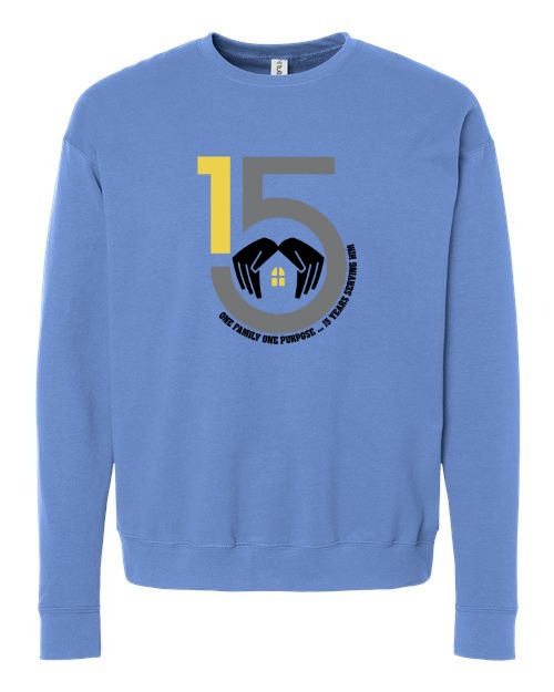 Midweight Crew - Columbia Blue