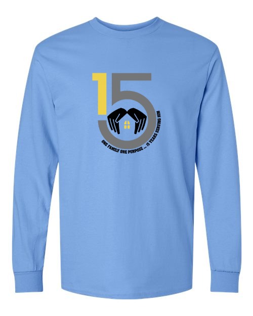 Long Sleeve Tee - Carolina Blue