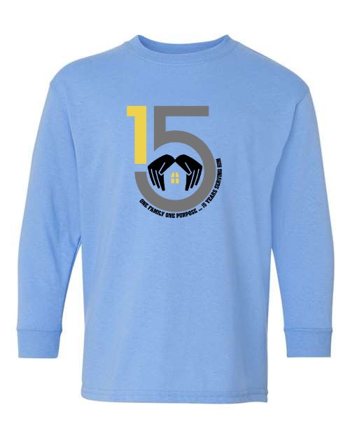 Youth Long Sleeve - Carolina Blue