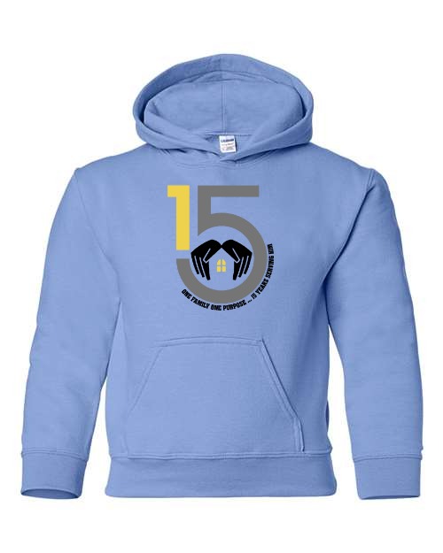 Youth Hoodie - Carolina Blue