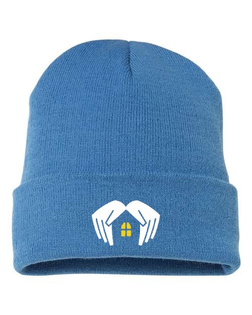 Embroidered Cuffed Beanie