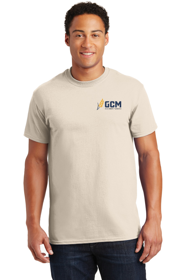 Gildan Ultra Cotton 100% US Cotton T-Shirt printed left chest and back