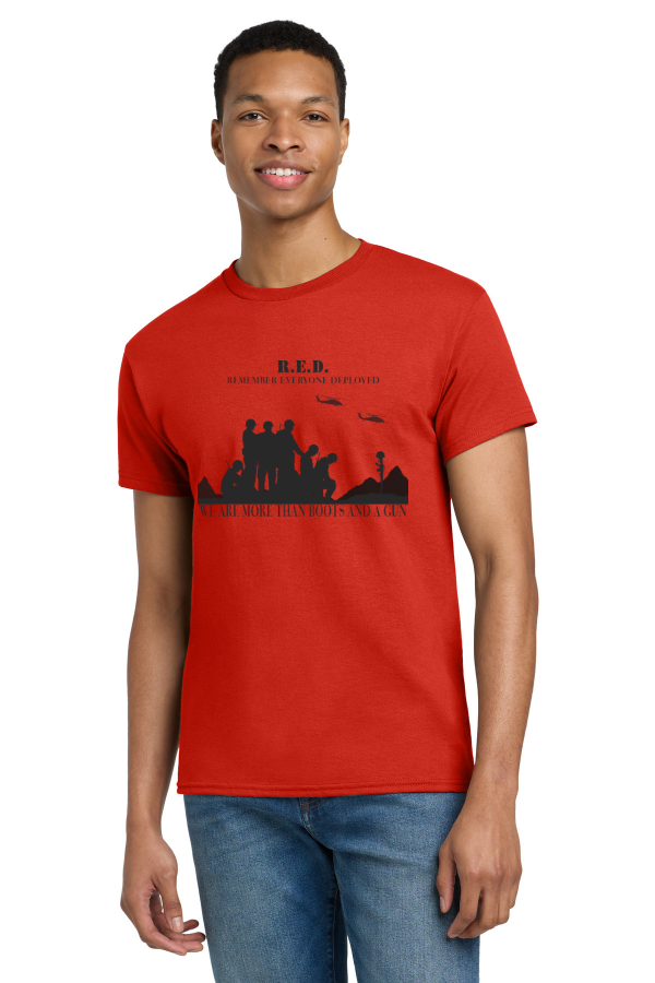 R.E.D. Tee - Remember Everyone Deployed