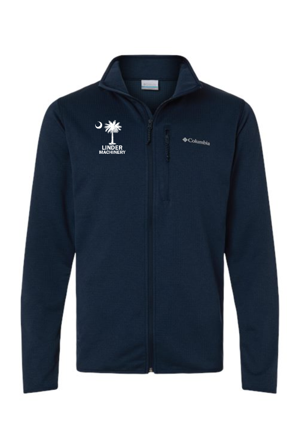 Grid Fleece Full-Zip