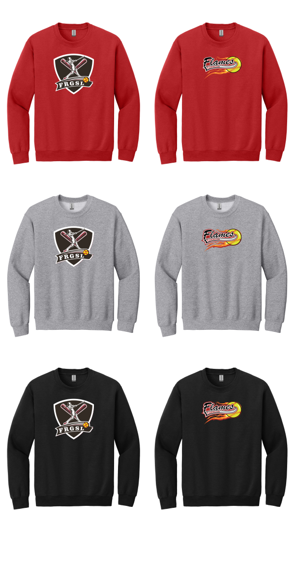 Gildan Adult- Heavy Blend Crewneck Sweatshirt  printed full front