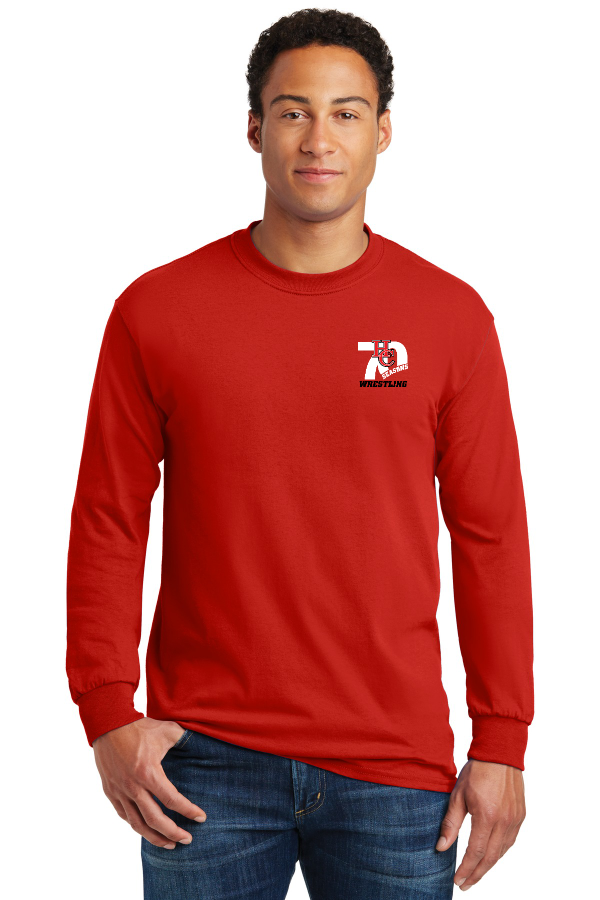 Heavy Cotton 100% Cotton Long Sleeve T-Shirt