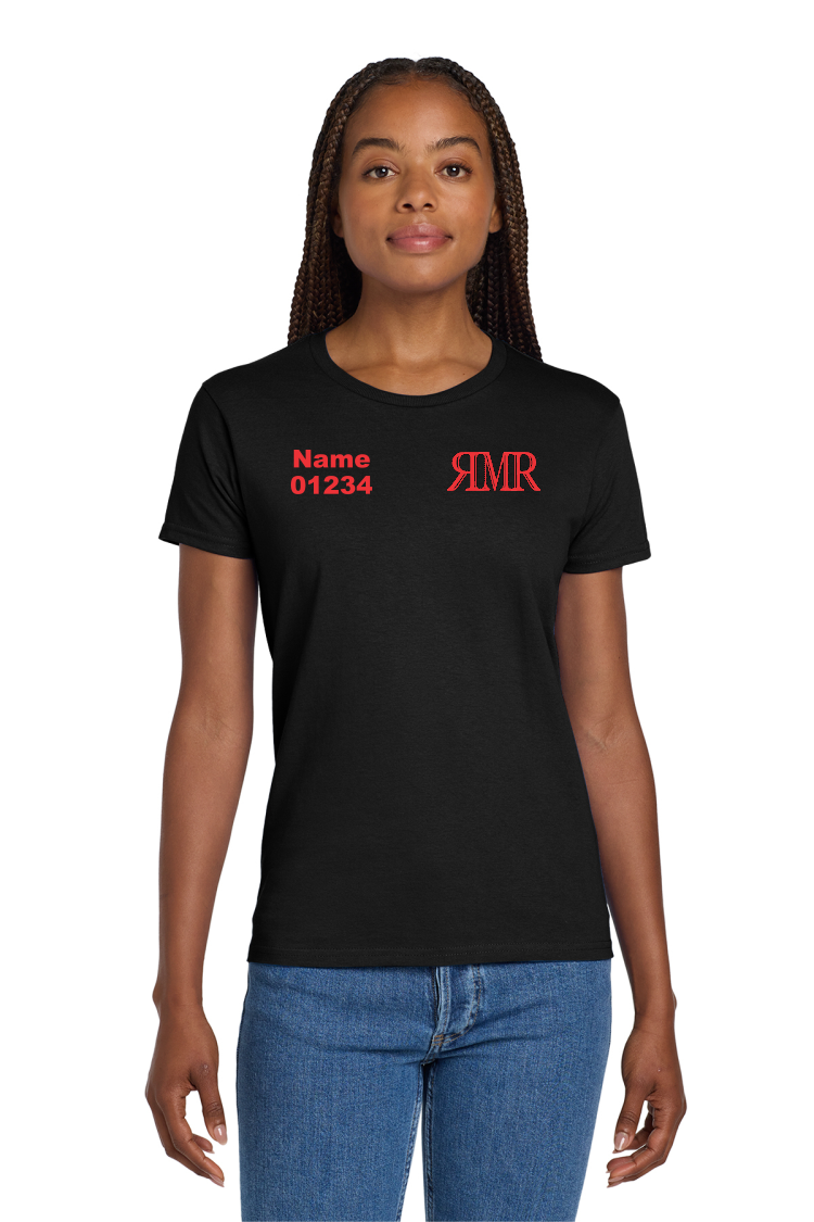 Black Women's Gildan Ultra Cotton 100% US Cotton T-Shirt