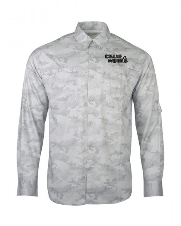 Paragon Buxton Sublimated Long Sleeve Fishing Shirt embroidered