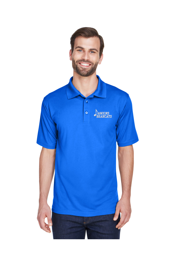 UltraClub Men's Cool & Dry Mesh Pique Polo