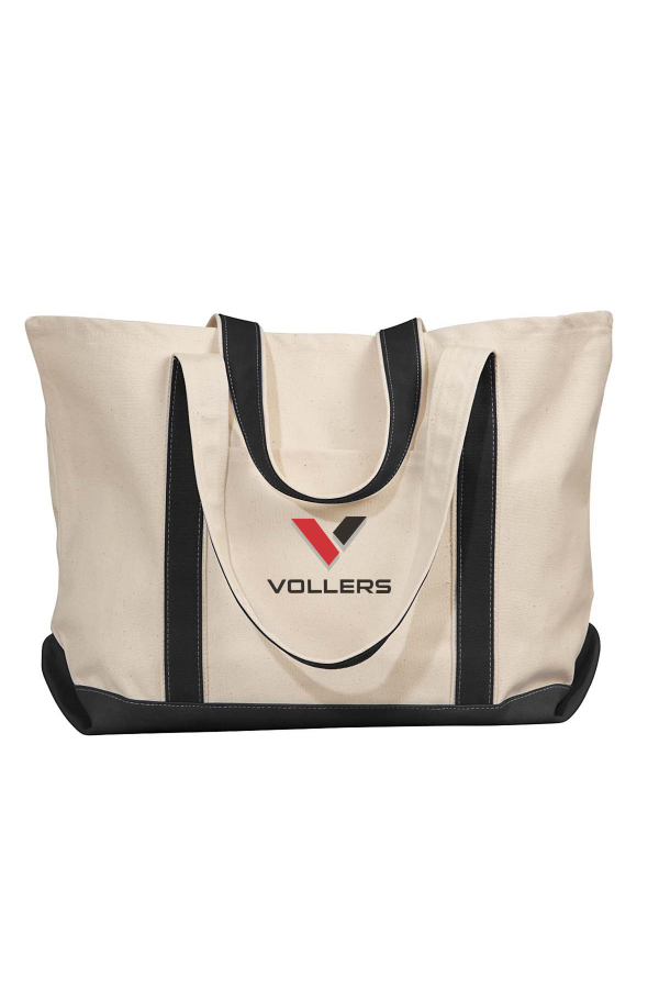 Liberty Bags Carmel Classic XL Cotton Canvas Boat Tote Printed