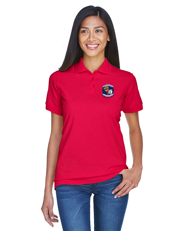 KSS8530 Women's Red Polo