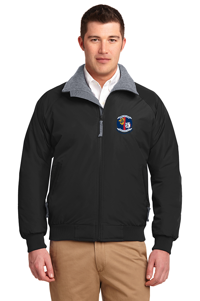 KSSJ754 Black/Heather Challenger Jacket