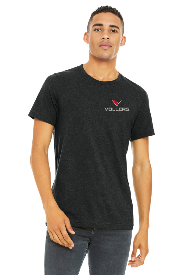BELLA+CANVAS Unisex Heather CVC Short Sleeve Tee Printed