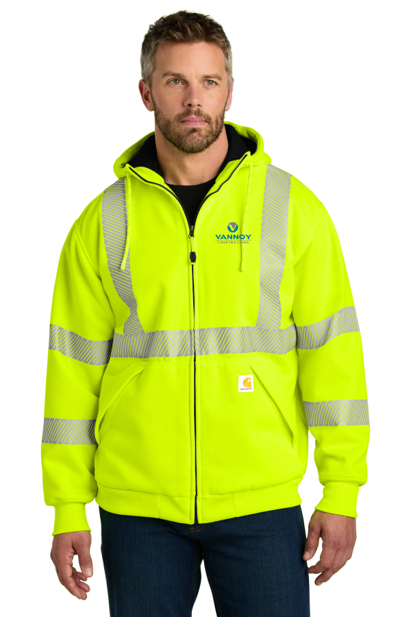 ANSI 107 Class 3 Lined Full-Zip Sweatshirt CT104988