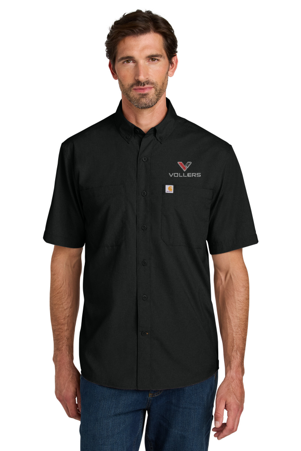 Carhartt Force Sun Defender Short Sleeve Shirt embroidered