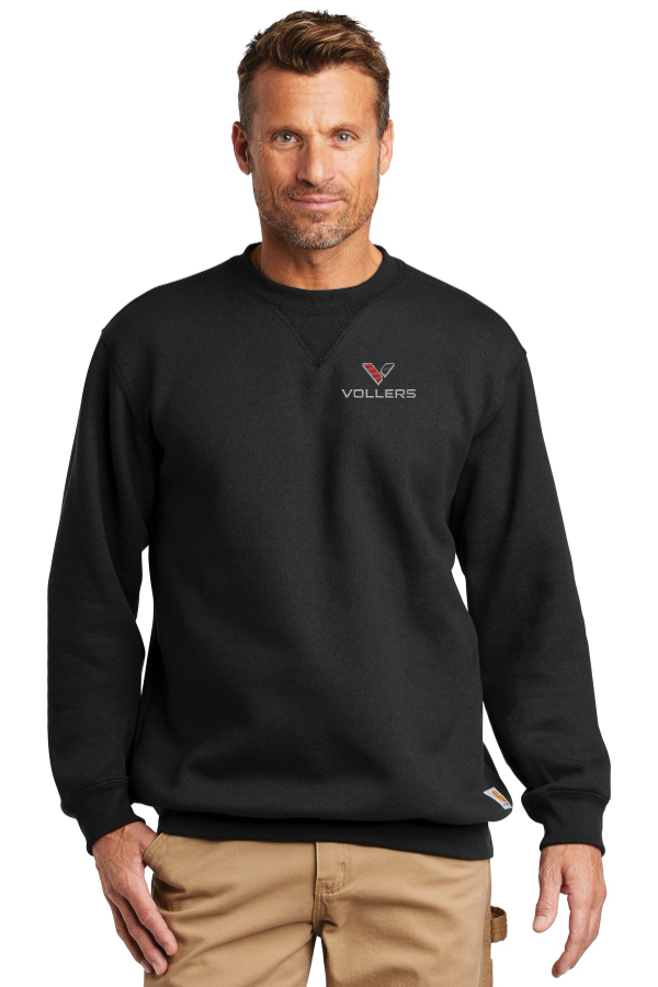 Carhartt Midweight Crewneck Sweatshirt embroidered left chest