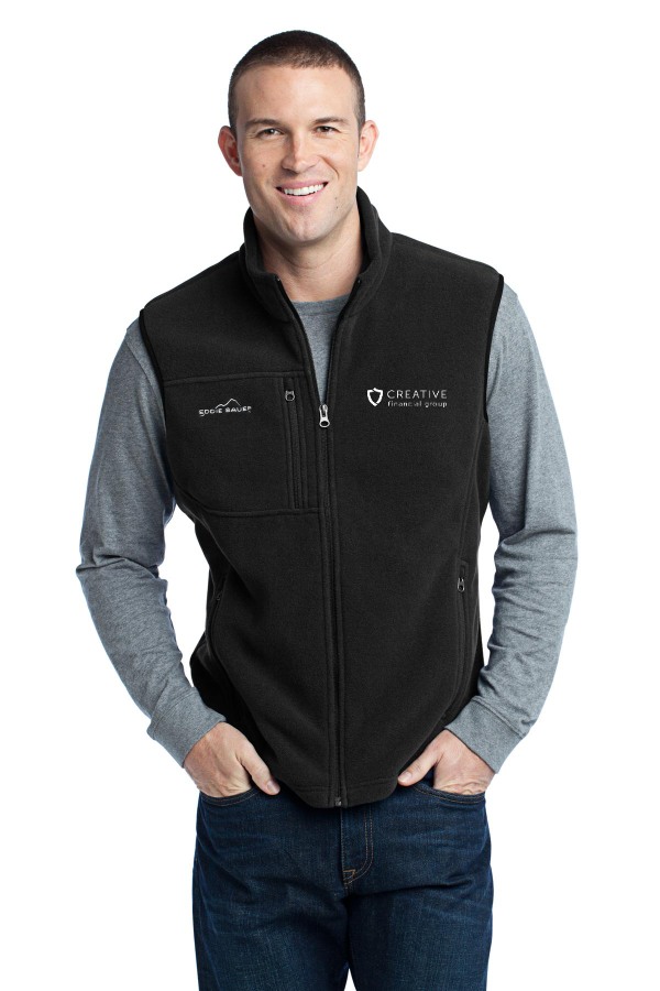 Eddie Bauer - Fleece Vest embroidered