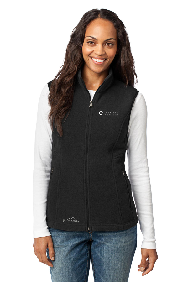 Eddie Bauer - Women s Fleece Vest embroidered