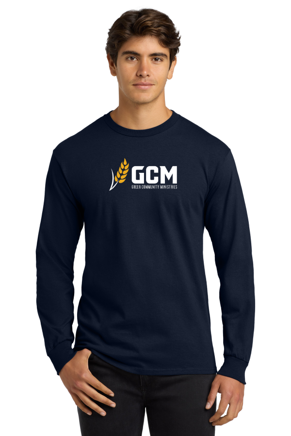 Gildan Ultra Cotton 100% US Cotton Long Sleeve T-Shirt printed full front