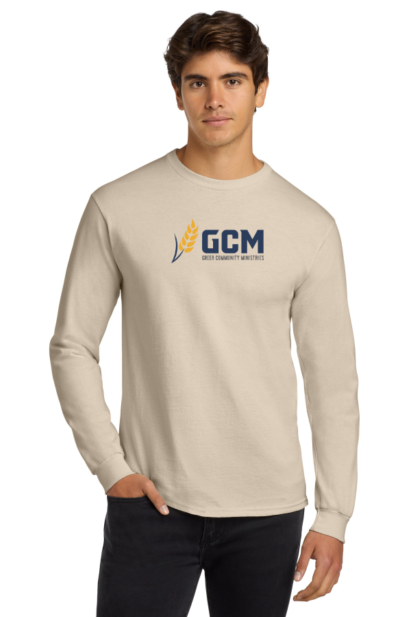 Gildan Ultra Cotton 100% US Cotton Long Sleeve T-Shirt printed full front