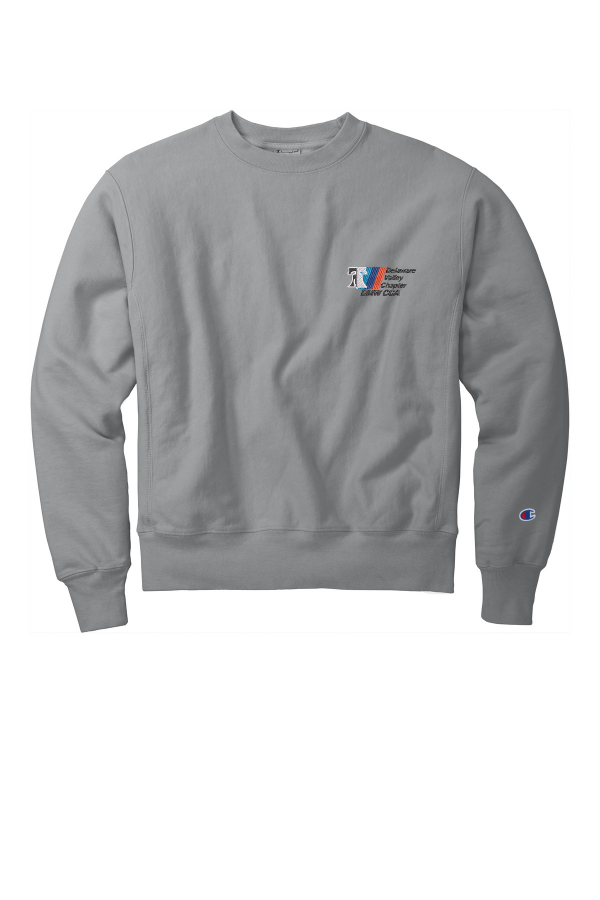Champion Reverse Weave Garment-Dyed Crewneck Sweatshirt Embroidered