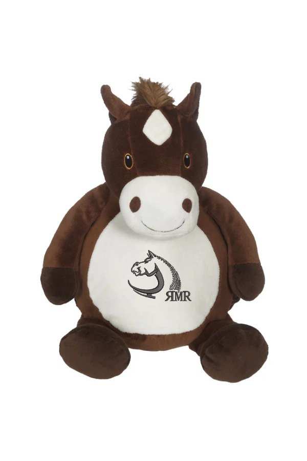 Howie Horse embroidered with RMR logo