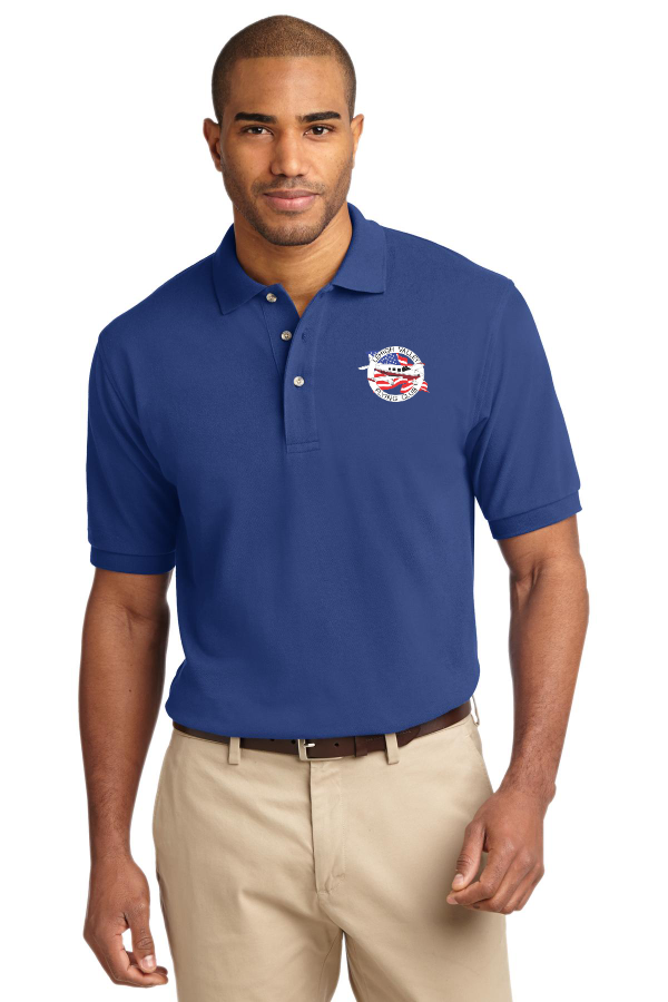 Heavyweight Cotton Pique Polo