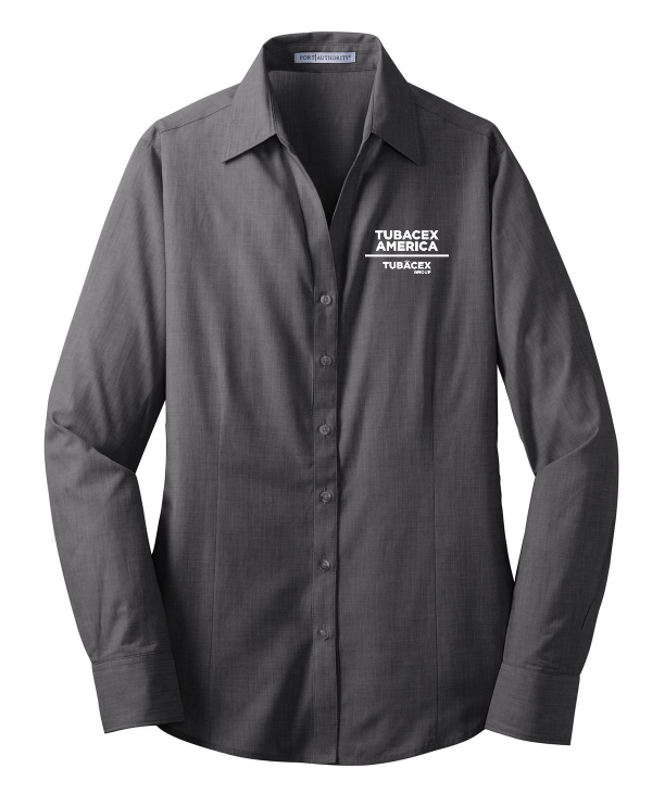 Port Authority Women's Crosshatch Easy Care Shirt