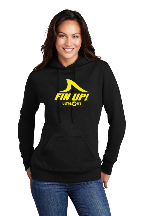 Port & Co Women s Core Fleece Pullover Hooded Sweatshirt