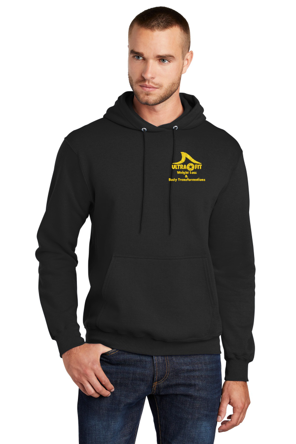 Port & Co Core Fleece Pullover Hooded Sweatshirt