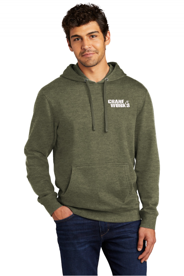 District V.I.T. Fleece Hoodie embroidered