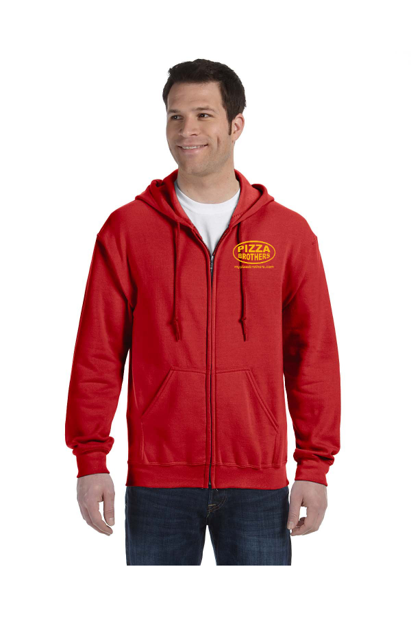 Gildan Adult Heavy Blend 8 oz., 50/50 Full-Zip Hooded Sweatshirt