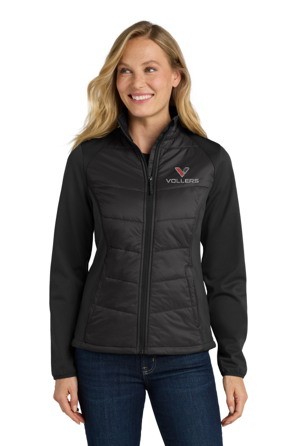 Port Authority Womens Hybrid Soft Shell Jacket Embroidered