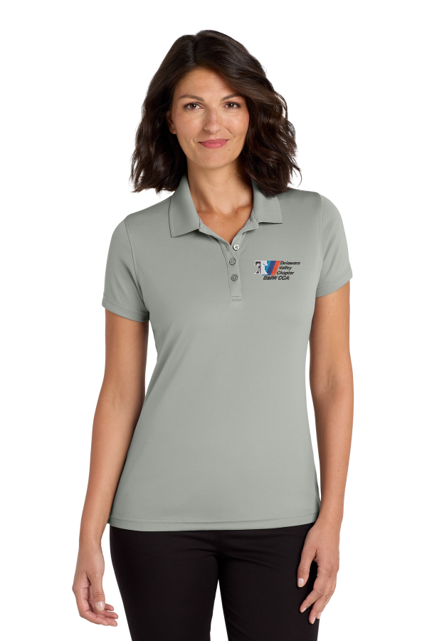 Port Authority Women's Dry Zone UV Micro-Mesh Polo embroidered
