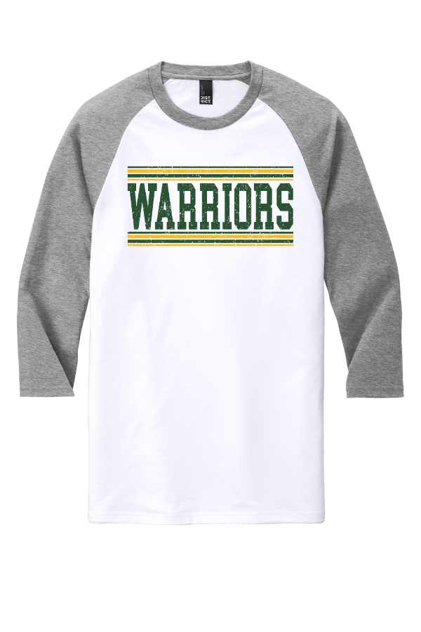 Perfect Tri 3/4-Sleeve Raglan