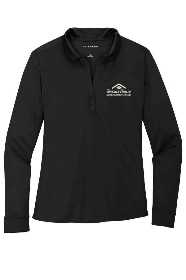 Women's Scotscraig Polo L/S - Magenta