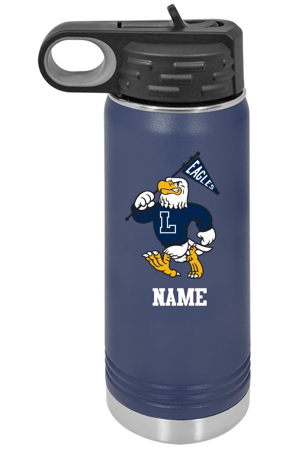 M - 20oz Water Bottle in choice of color