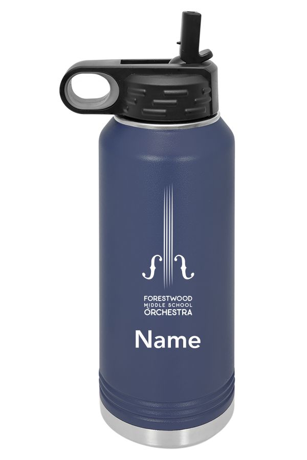 F - Water Bottle in choice of color