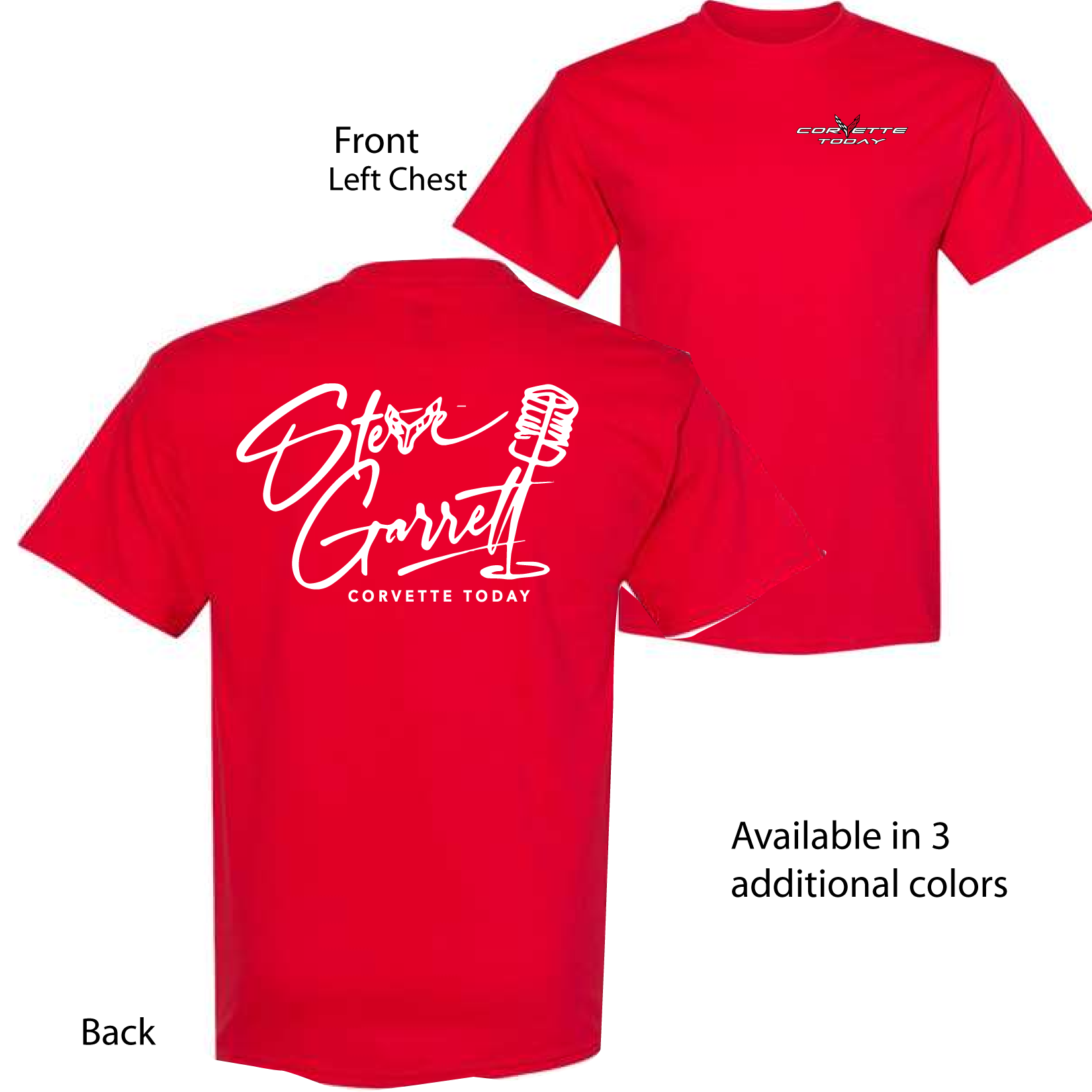 Corvette Today Tee #4